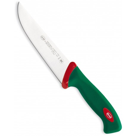 SANELLI PREMANA COLTELLO FRANCESE MANICO VERDE E ROSSO CM. 18