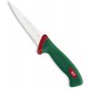 SANELLI PREMANA COLTELLO PER SCANNARE MANICO VERDE  E ROSSO CM. 14