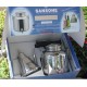 SANSONE CONFEZIONE REGALO CONTENITORE INOX. LT. 3 PIU OLIERA LUX