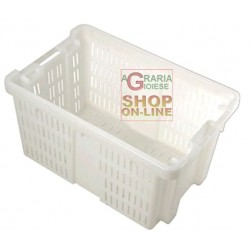 CESTA OLIVIA ADATTA PER TRASPORTO FRUTTA E ORTAGGI CM. 58X38X31,5H.