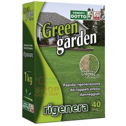 SEMI DI PRATO GREEN GARDEN RIGENERA RAPIDA GERMINAZIONE KG. 1