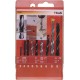 Set kit 9 pz. punte per legno muro e metallo