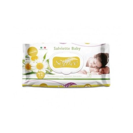 Soffice Salviettine Imbevute baby camomilla pz. 72