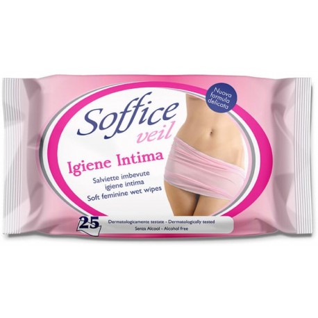 Soffice Salviettine Imbevute Per Igiene Intimo pz. 25