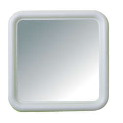 SPECCHIO ART. 328 MOD. SILVIA BIANCO CM. 50x50