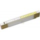 STANLEY DOPPIO METRO BIANCO GIALLO SPESSORE MM. 3