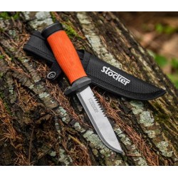 STOCKER ART. 746 COLTELLO PUGNALE OUTDOOR PER CACCIA PESCA CM. 23