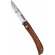 STOCKER COLTELLO CHIUDIBILE DA CACCIA L MANICO IN LEGNO LAMA INOX CM. 10