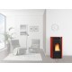 STUFA PELLET KW 20,3 RAFFAELLA IDRO BORDEAUX