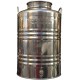 SUPERFUSTINOX CONTENITORE ACCIAIO INOX MOD. MILANO LT. 50 ALTO