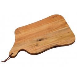 Tagliere in legno acacia per cucina Kesper FSC cm. 40x24x1,8