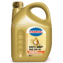 TAMOIL OLIO LUBRIFICANTE SPECIAL SINT 5W 40 LT. 4