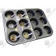 Teglia per stampo 12 muffin Antiaderente e AntiGraffio cm. 35,4x26,8x3