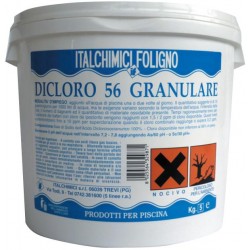 CLORO IN POLVERE PER PISCINE KG. 5