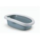 TOILETTE SPRINT 10 PER GATTI DI PICCOLA TAGLIA BIANCO/BLU ACCIAIO cm 31x43x14h.