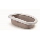 TOILETTE SPRINT 10 PER GATTI DI PICCOLA TAGLIA BIANCO/CIPRIA cm 31x43x14h.