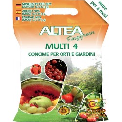 ALTEA MULTI 4 CONCIME GRANULARE A LENTA CESSIONE PER GIARDINI E