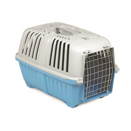 TRASPORTINO PER CANI E GATTI PRATIKO 2 METAL CM. 55x36x36h.