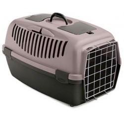 TRASPORTINO PER CANI GULLIVER 2 CON PORTA IN METALLO cm. 51,5x32,5x30h.