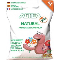 ALTEA NATURAL HUMUS DI LOMBRICO KG. 3