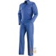 TUTA 65% POLIESTERE 35% COTONE DA UOMO  COLORE AZZURRO  TG  46 62