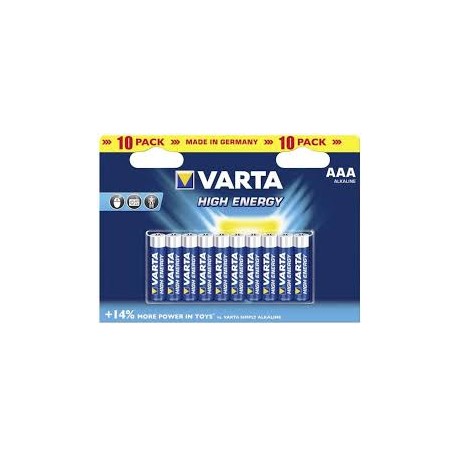 VARTA BATTERIA LONGLIFE POWER BATTERIE MINI STILO PZ. 10