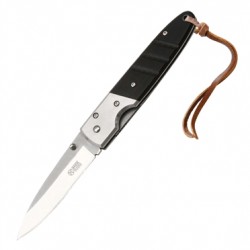 COLTELLO CHIDIBILE MANICO LEGNO CON LACCETTO