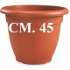 VASO CAMPANA CRETA PLASTIME CM. 45