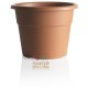 VASO CAMPANA IN PLASTICA BAMA HEDERA TERRACOTTA CM. 20