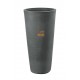 VASO CON PORTAVASO TIRSO PLUS COLORE DARK GREY DIAM. 40X78H