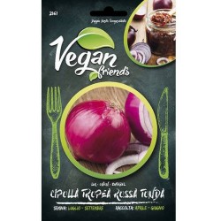 VEGAN FRIEND SEMI DI CIPOLLA TROPEA ROSSA TONDA PER LA CUCINA VEGANA