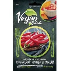 VEGAN FRIEND SEMI DI PEPERONCINO PICCANTE DI CAYENNA PER LA CUCINA VEGANA