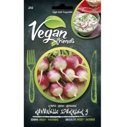 VEGAN FRIEND SEMI DI RAVANELLO SPARKLER 3 PER LA CUCINA VEGANA