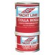 Veneziani YACHT LINE COLLA ROSSA MARINA ART. 450932 CON  DUE COMPONENTI resina liquida e indurente in polvere KG. 1