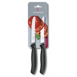 VICTORINOX COLTELLI DA TAVOLA ONDULATI IN BLISTER 2 PZ