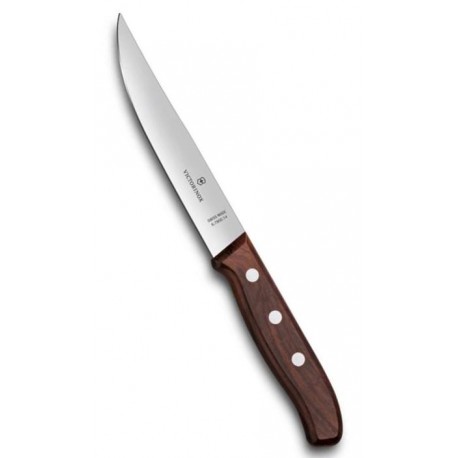 VICTORINOX COLTELLO BISTECCA MANICO IN PALISSADRO CM. 14