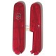 VICTORINOX COPPIA GUANCIE PER MULTIUSO MM. 84 TRANSLUCENTI ROSSE