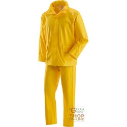 COMPLETO IN POLIURETANO  COLORE GIALLO  TG  M XXL