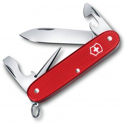 VICTORINOX MULTIUSO PIONEER MM. 93 GUANCE ALOX STEEL ROSSO LIMITED EDITION 2018