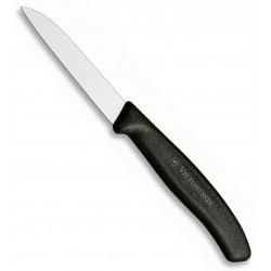 VICTORINOX SPELUCCHINO CLASSIC COLTELLO DA TAVOLA E CUCINA MANICO ERGONOMICO NERO 6.7403