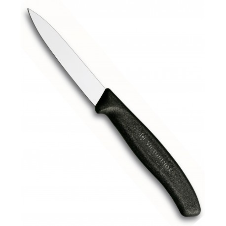 VICTORINOX SPELUCCHINO CLASSIC COLTELLO DA TAVOLA E CUCINA MANICO ERGONOMICO NERO 6.7603