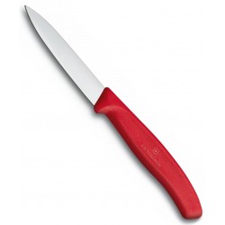 VICTORINOX SPELUCCHINO CLASSIC COLTELLO DA TAVOLA E CUCINA MANICO ERGONOMICO ROSSO 6.7601