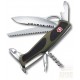 VICTORINOX WENGER RANGERGRIP 179 GUANCIALI VERDE NERE COLTELLO MULTIUSO MM. 130 0.9563.MWC4