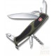 VICTORINOX WENGER RANGERGRIP 61 OLIVE GUANCIALI VERDE NERE COLTELLO MULTIUSO MM. 130 0.9553.MC4