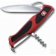 VICTORINOX WENGER RANGERGRIP 63 GUANCIALI ROSSE NERE COLTELLO MULTIUSO SVIZZERO MM. 130