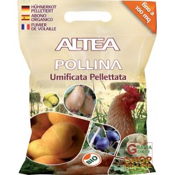 ALTEA POLLINA UMIFICATA PELLETTATA CONCIME ORGANICO KG. 5