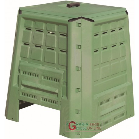 COMPOSTIERA COMPOSTER CONTENITORE PER COMPOSTAGGIO LT. 370