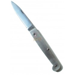 CONAZ COLTELLO SICILIANO MANICO INOX CM. 16