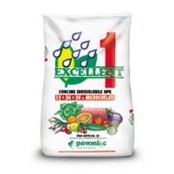 CONCIME PER FERTIRRIGAZIONE EXCELLENT 24.12.12+MICRO KG. 25