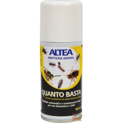 ALTEA QUANTO BASTA BOMBOLA INSETTICIDA AEROSOL SVUOTAMENTO